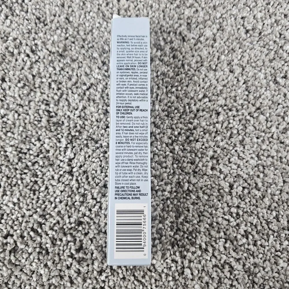Avon Skin So Soft Fresh & Smooth Facial Hair Removal Cream 1 fl oz - NEW!
